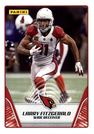 2019 Panini NFL Stickers Trading Cards Larry Fitzgerald