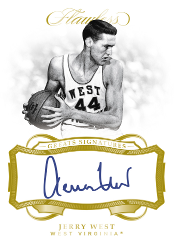 2019 Panini Flawless Collegiate Basketball Great Signatures