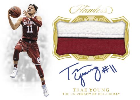 2019 Panini Flawless Collegiate Basketball Patch Autograph