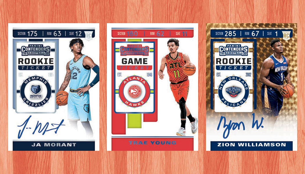 2019-20 Panini Contenders Basketball Checklist, Team Set Lists