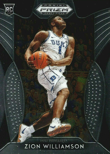2019-20 Panini Prizm Draft Picks Zion Williamson