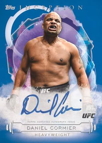 2020 Topps UFC Knockout Inception Autographs Blue