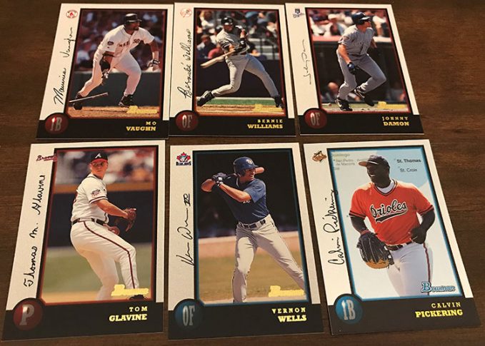 1998 Bowman Series 1 Baseball Cards Box Break And Breakdown