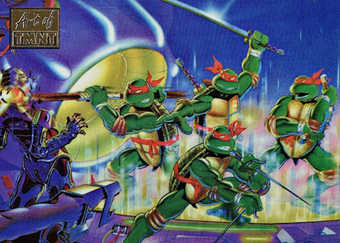 2019 Topps Art of TMNT Base 