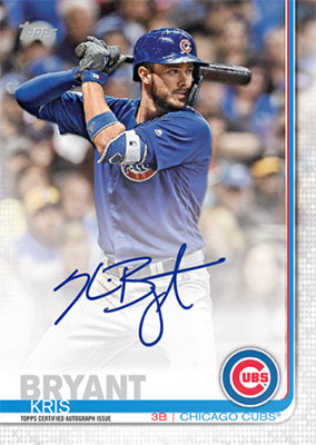 2019 Topps Mini Baseball Autograph