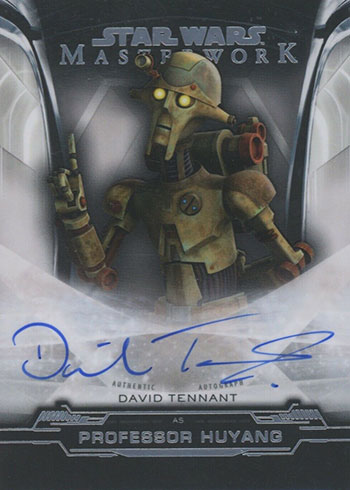 2019 Topps Star Wars Masterwork Autographs David Tennant