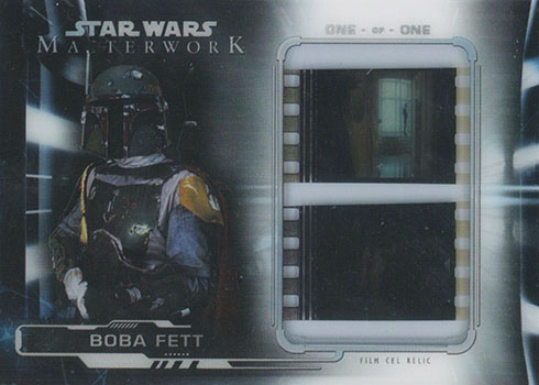 2019 Topps Star Wars Masterwork Film Cel Boba Fett