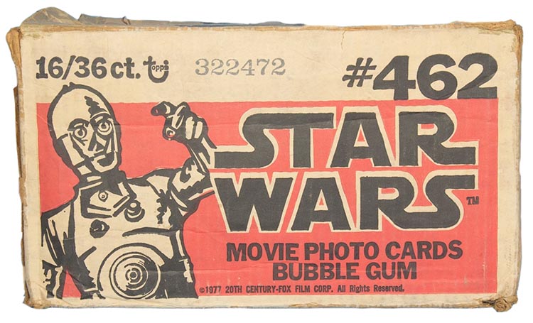 1977 Topps Star Wars Series 1 Case