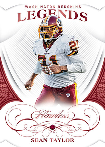 2019 Panini Flawless Football Legends Ruby