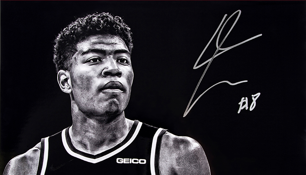 Rui Hachimura Signs Exclusive Autograph Deal with Panini
