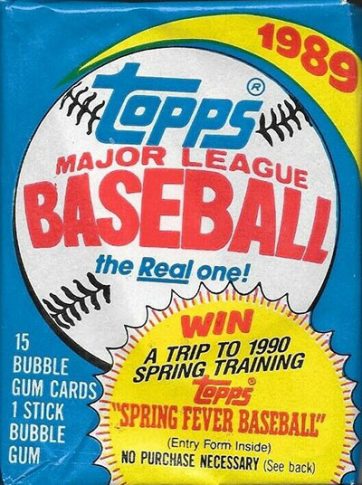 1989 Topps Baseball Card Memories and Set Breakdown