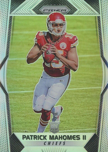 2017 Panini Prizm Patrick Mahomes Rookie Card