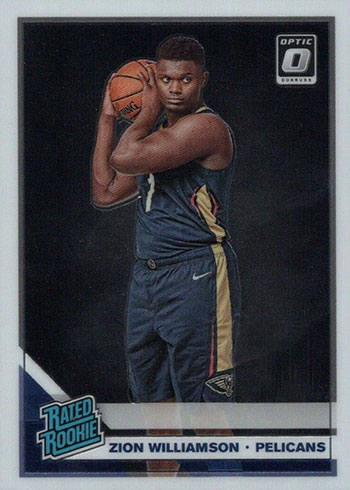 2019-20 Donruss Optic Basketball Zion Williamson RC