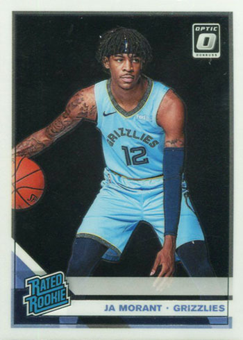 2019-20 Donruss Optic Basketball Ja Morant RC