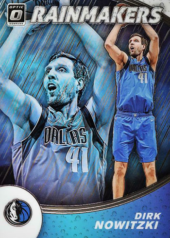 2019-20 Donruss Optic Basketball Rainmakers Dirk Nowitzki