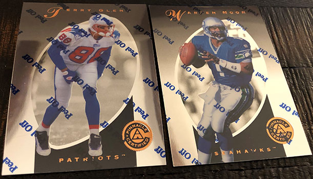 1997 Pinnacle Certified Football Cards Box Break And Breakdown