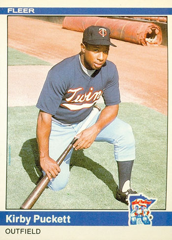 1984 Fleer Update Baseball Kirby Puckett