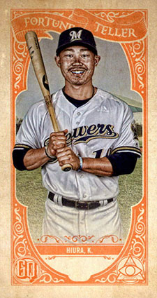 2020 Topps Gypsy Queen Baseball Fortune Teller Minis Keston Hiura