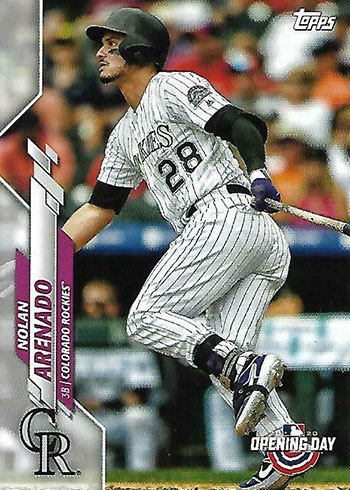 2020 Topps Opening Day Baseball Nolan Arenado