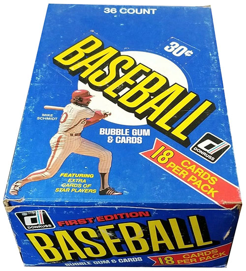 1981 Donruss Baseball Checklist, Team Set Lists, Errors, History