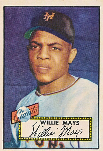 1952 Topps Willie Mays
