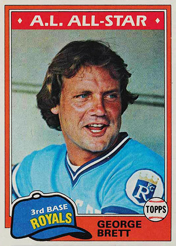 1981 Topps Baseball George Brett