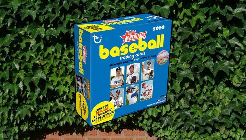 2020 Topps Heritage Baseball Hanger Box – Factory Sealed, 280 Cards, Anaheim Angels