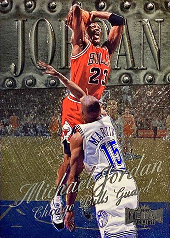 1998-99 Metal Universe Michael Jordan