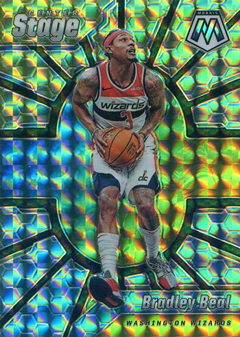2019-20 Panini Mosaic Basketball Center Stage Bradley Beal