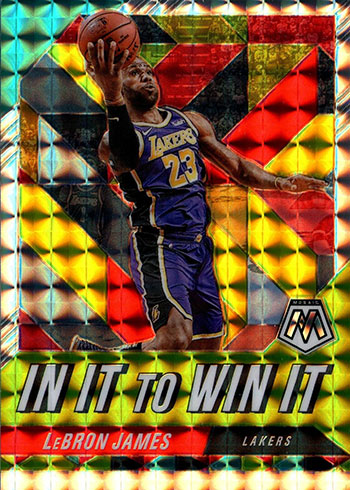 2019-20 Panini Mosaic Basketball In It to Win It LeBron James