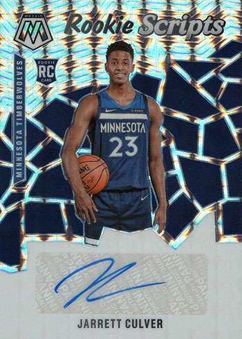 2019-20 Panini Mosaic Basketball Rookie Scripts Jarrett Culver
