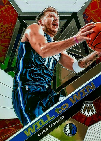 2019-20 Panini Mosaic Basketball Will to Win Luka Doncic