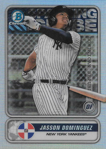 2020 Bowman Baseball Spanning the Globe Jasson Dominguez