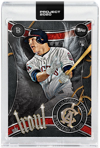 Topps Project 2020 Mike Trout by Ben Baller