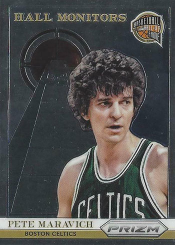 2013-14 Panini Prizm Basketball Hall Monitors Pete Maravich
