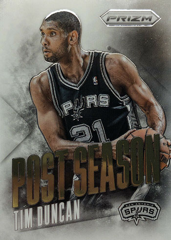 2013-14 Panini Prizm Basketball Post Season Tim Duncan