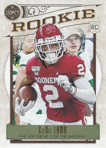 2020 Panini Legacy Football CeeDee Lamb RC