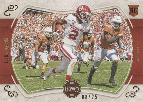 2020 Panini Legacy Football Dare to Tear Rookie CeeDee Lamb