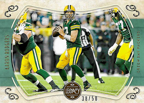 2020 Panini Legacy Football Dare to Tear Aaron Rodgers