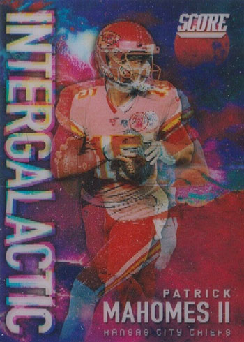 2020 Score Football Intergalactic Patrick Mahomes