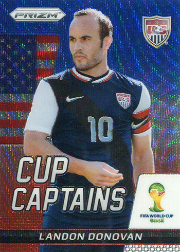 Carte Landon Donovan Signée 2014 Panini Prizm - Beckett Authentic - COA