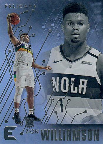 2019-20 Panini Chronicles Basketball 210 Essentials Zion Williamson