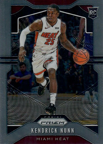 2019-20 Panini Chronicles Basketball 501 Kendrick Nunn Prizm Update