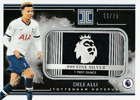 2019-20 Panini Impeccable Premier League Soccer Silver Dele Alli