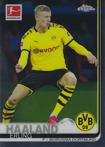 2019-20 Topps Chrome Bundesliga Erling Haaland