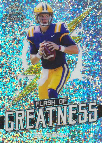 2020 Leaf Flash of Greatness Football Checklist, Details 2020 Leaf Flash of Greatness Football Checklist, Details
