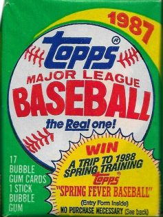 Junk Wax Journeys: 1987 Topps Baseball Cards