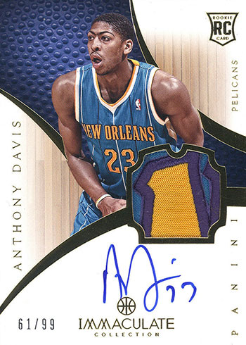 Anthony Davis Rookie Card Countdown and What