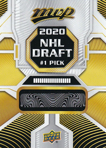 2020-21 Upper Deck MVP Hockey #1 Draft Redemption