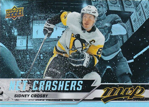 2020-21 Upper Deck MVP Hockey Net Crashers Sidney Crosby